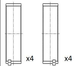 Coussinet de tête de bielle FAI AutoParts