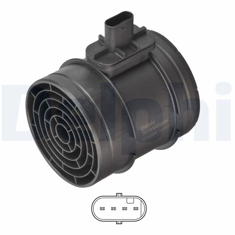 Débitmètre de masse d'air DELPHI