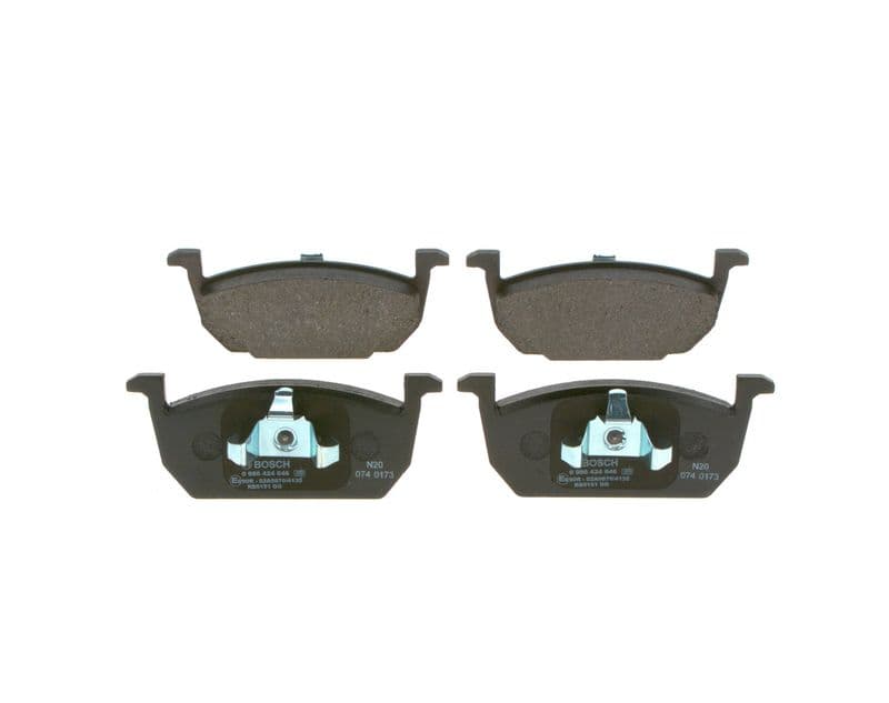 Kit de plaquettes de frein, frein à disque BOSCH