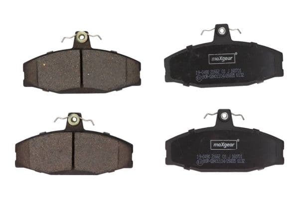 Kit de plaquettes de frein, frein à disque MAXGEAR