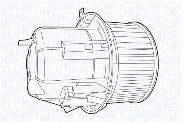Pulseur d'air habitacle MAGNETI MARELLI