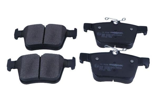 Kit de plaquettes de frein, frein à disque MAXGEAR