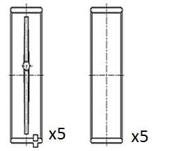 Coussinet de paliers de vilebrequin FAI AutoParts