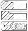 Jeu de segments de pistons GOETZE ENGINE