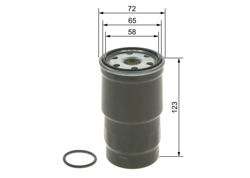 Filtre à carburant BOSCH