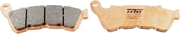 Kit de plaquettes de frein, frein à disque TRW