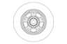 Disque de frein TRW
