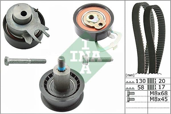 Kit de courroie crantée Schaeffler INA