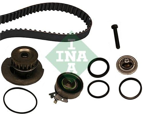Pompe à eau + kit de courroie crantée Schaeffler INA