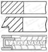 Jeu de segments de pistons GOETZE ENGINE