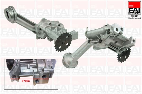 Pompe à huile FAI AutoParts
