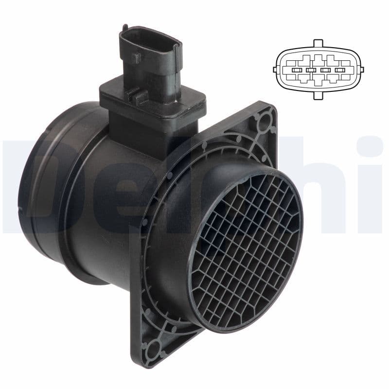 Débitmètre de masse d'air DELPHI