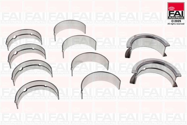 Coussinet de paliers de vilebrequin FAI AutoParts