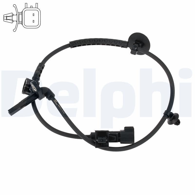 Capteur, vitesse de roue DELPHI