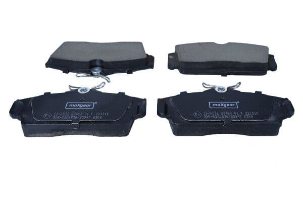 Kit de plaquettes de frein, frein à disque MAXGEAR