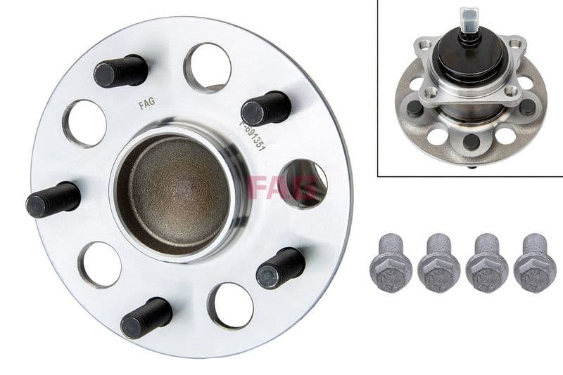 Kit de roulements de roue Schaeffler FAG