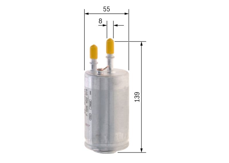 Filtre à carburant BOSCH