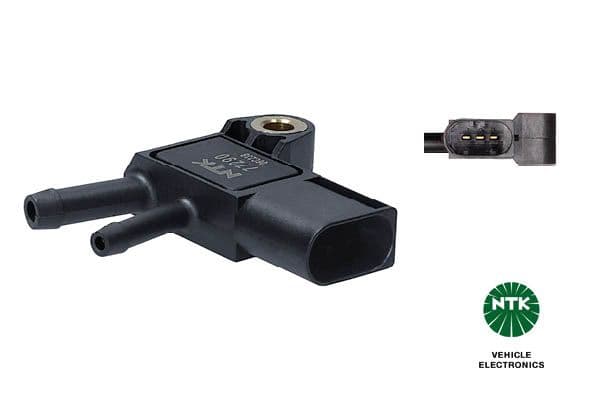 Capteur, pression des gaz échappement NTK