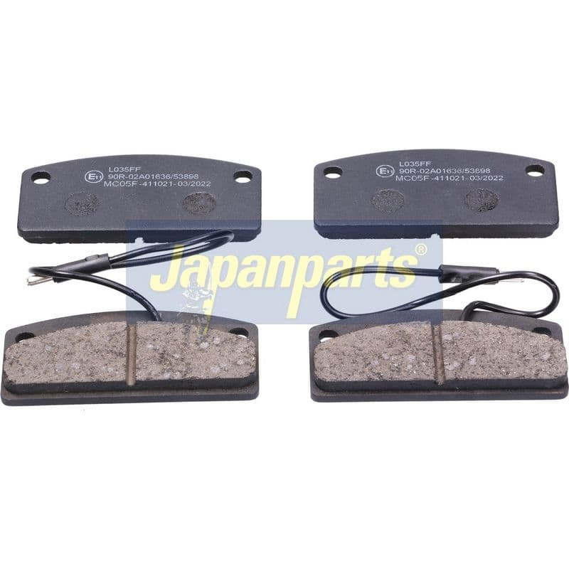 Kit de plaquettes de frein, frein à disque JAPANPARTS