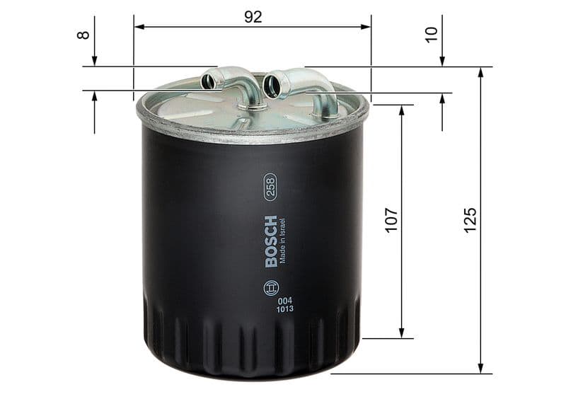 Filtre à carburant BOSCH