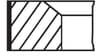 Jeu de segments de pistons MAHLE