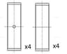 Coussinet de tête de bielle FAI AutoParts
