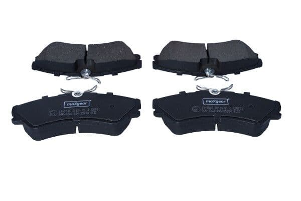 Kit de plaquettes de frein, frein à disque MAXGEAR