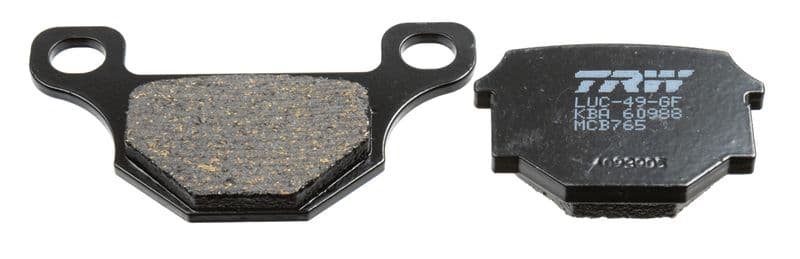 Kit de plaquettes de frein, frein à disque TRW