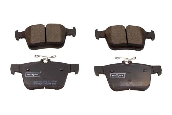 Kit de plaquettes de frein, frein à disque MAXGEAR