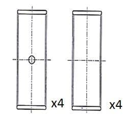 Coussinet de tête de bielle FAI AutoParts