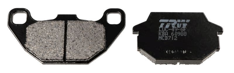 Kit de plaquettes de frein, frein à disque TRW