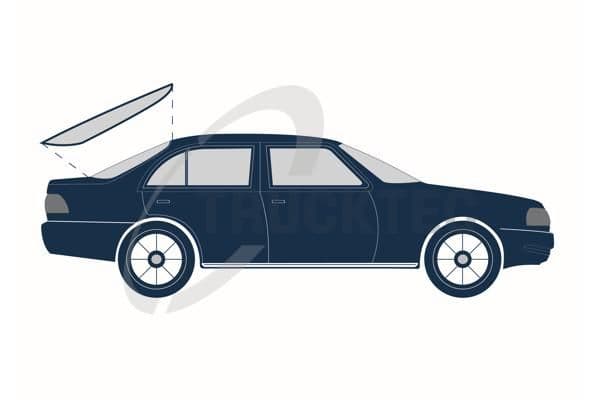 Joint, vitre arrière TRUCKTEC AUTOMOTIVE