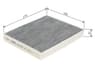 Filtre, air de l'habitacle BOSCH