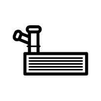Radiateur, batterie de traction NRF