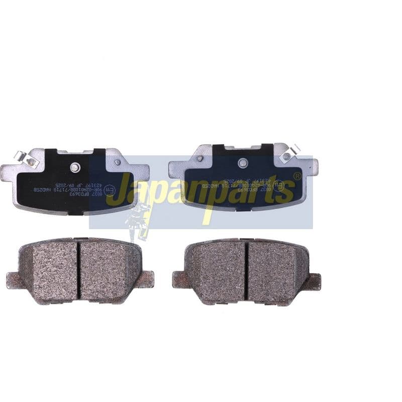 Kit de plaquettes de frein, frein à disque JAPANPARTS