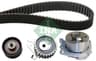 Pompe à eau + kit de courroie crantée Schaeffler INA