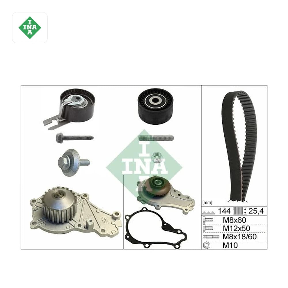 Pompe à eau + kit de courroie crantée Schaeffler INA