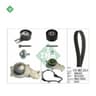 Pompe à eau + kit de courroie crantée Schaeffler INA