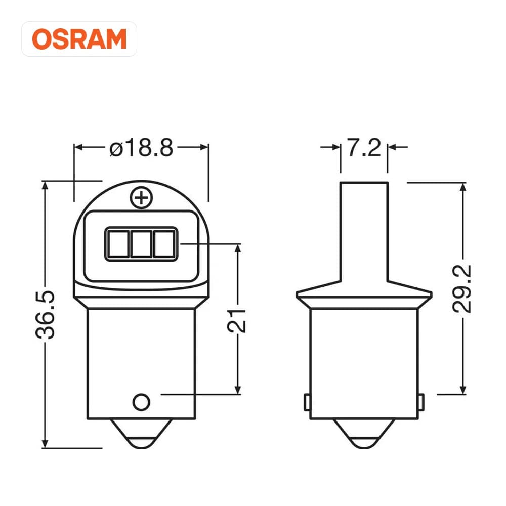 Ampoule, feu clignotant ams-OSRAM