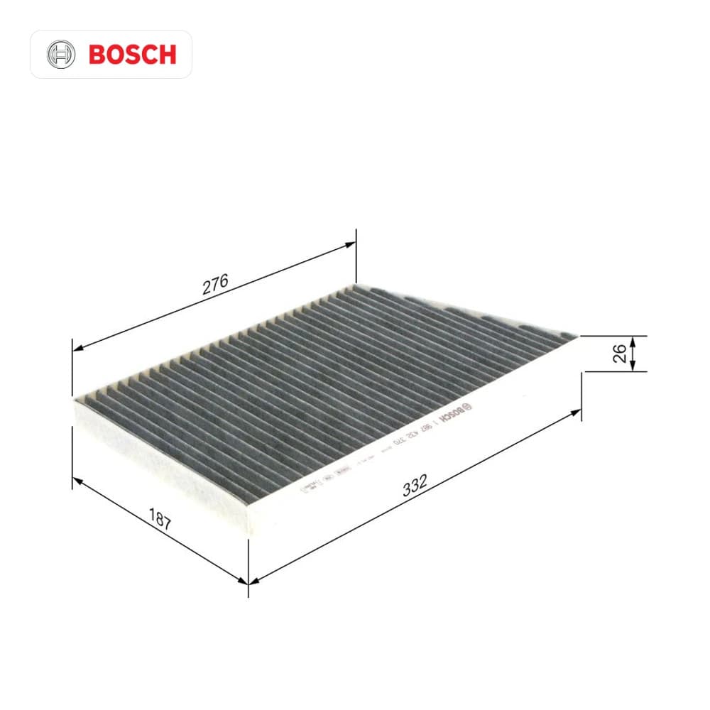 Filtre, air de l'habitacle BOSCH
