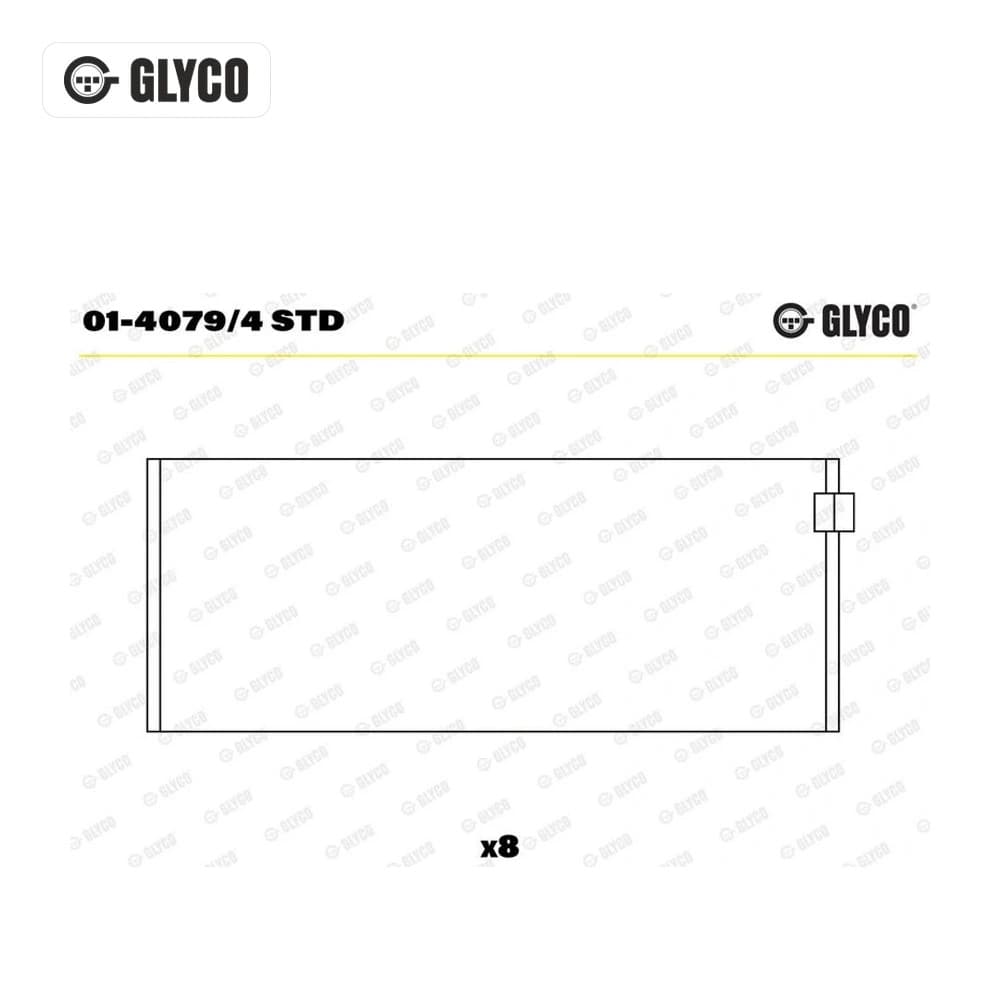 Coussinet de tête de bielle GLYCO