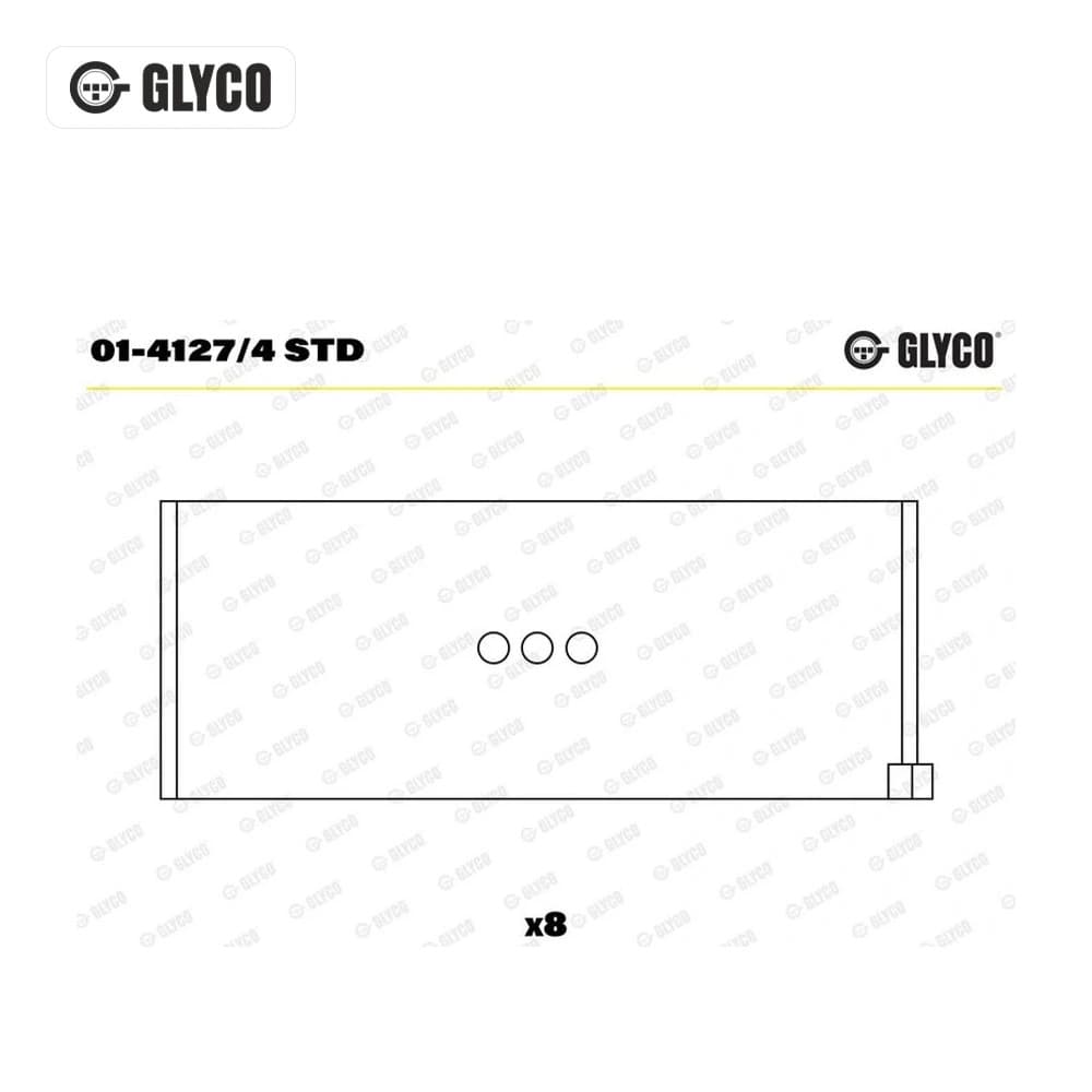 Coussinet de tête de bielle GLYCO