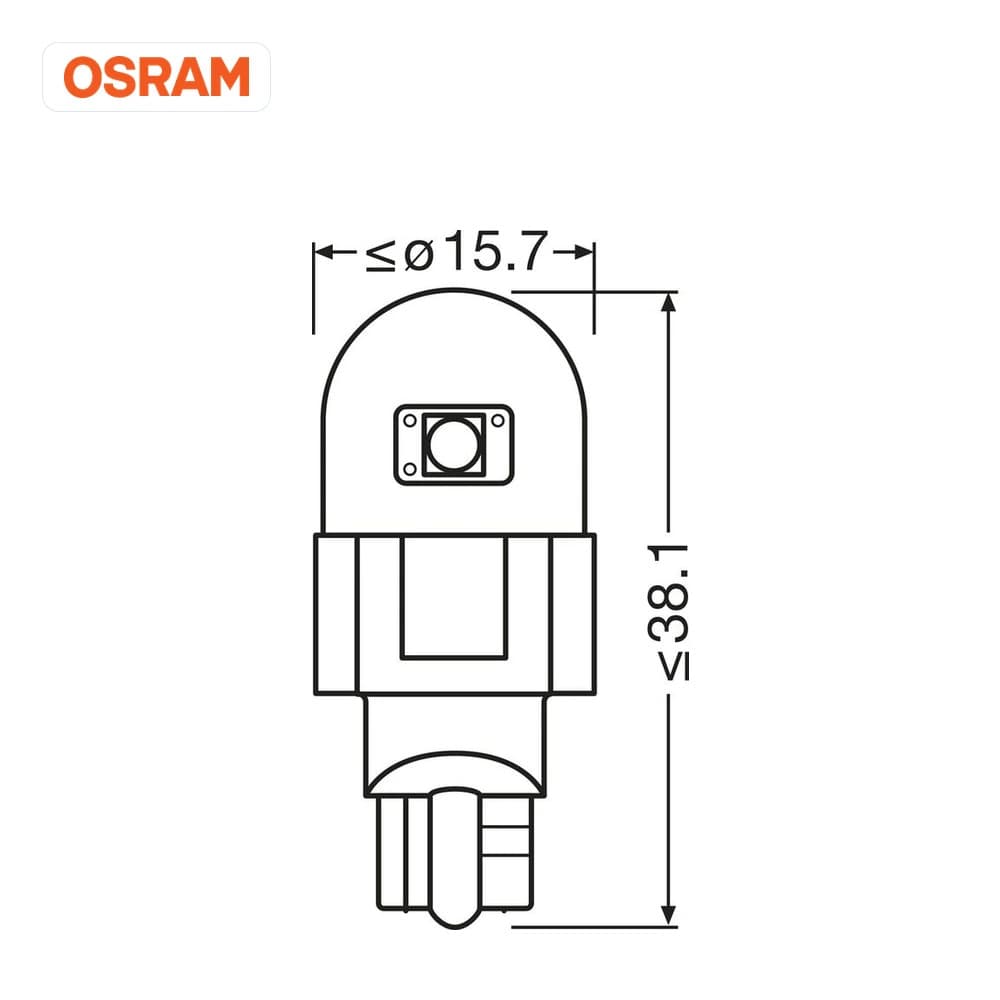 Ampoule, éclairage intérieur ams-OSRAM