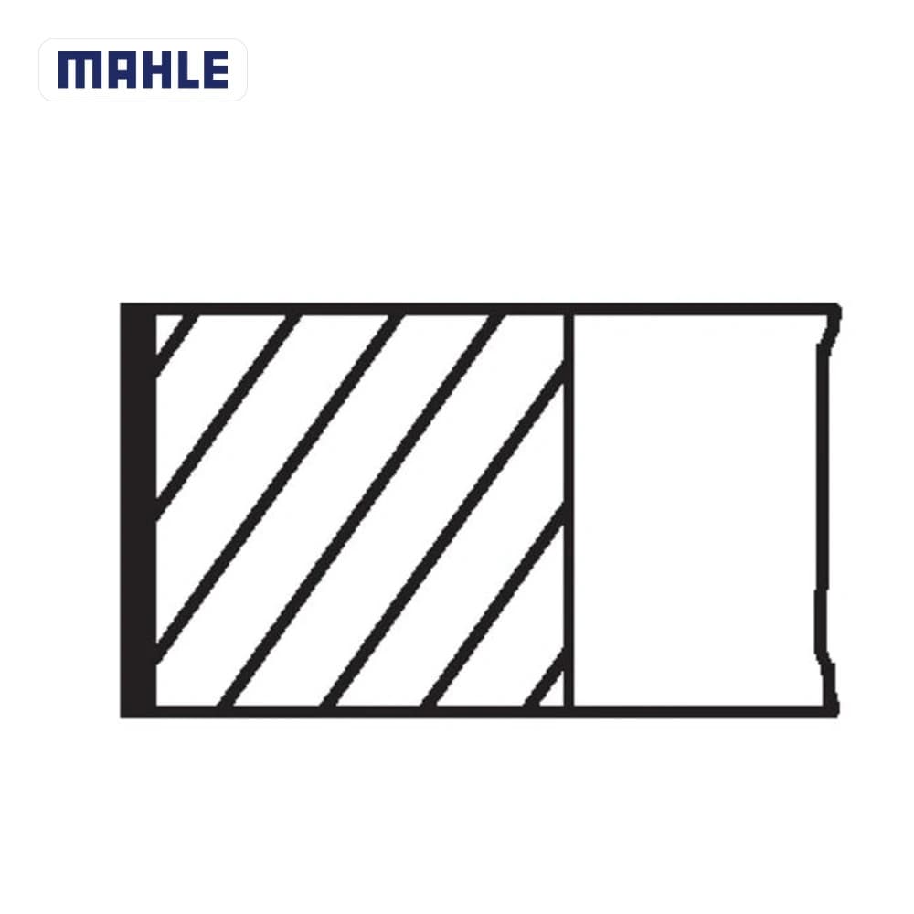 Jeu de segments de pistons MAHLE