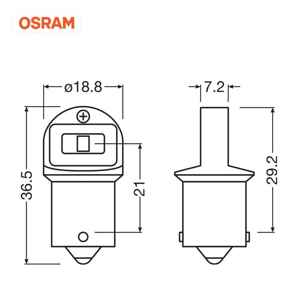 Ampoule, feu clignotant ams-OSRAM