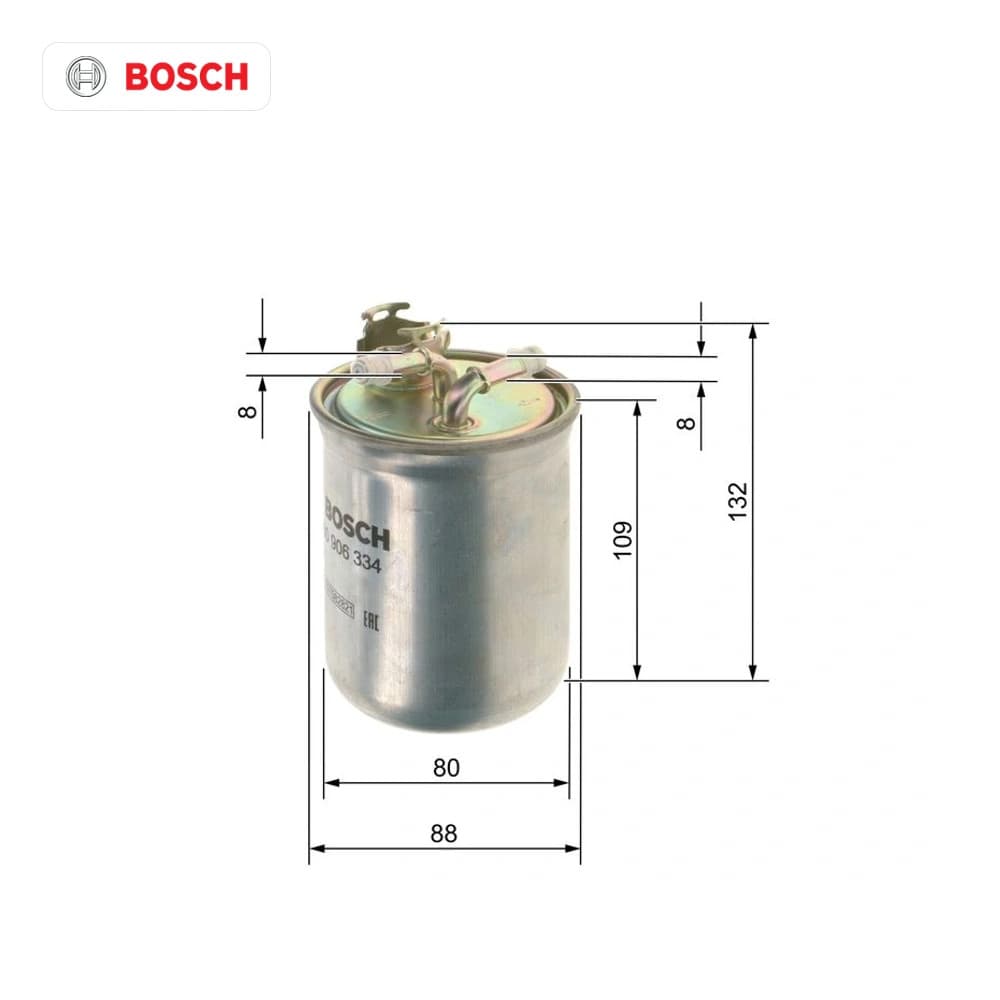 Filtre à carburant BOSCH