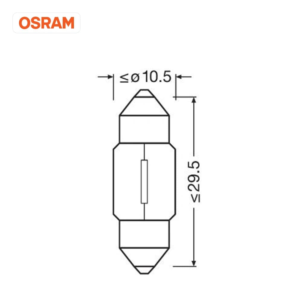 Ampoule, éclairage intérieur ams-OSRAM