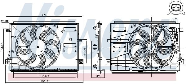 Ventilateur, refroidissement du moteur - image 1