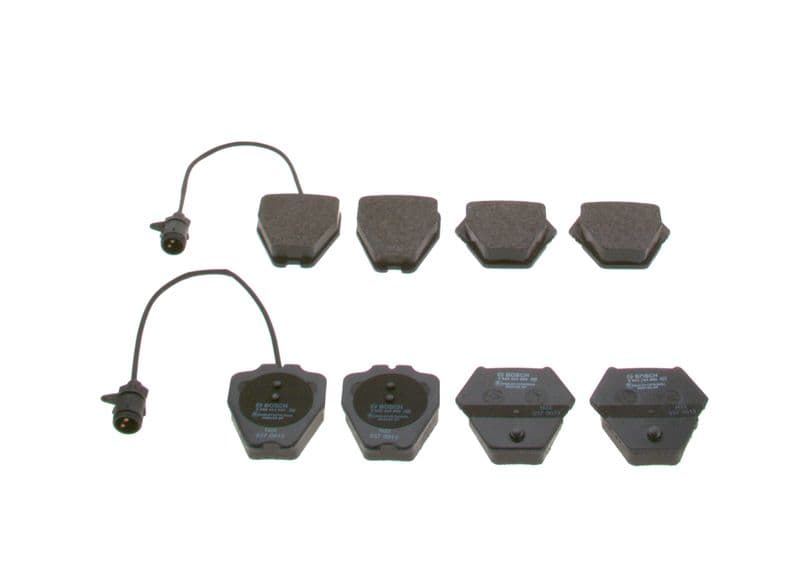 Kit de plaquettes de frein, frein à disque BOSCH