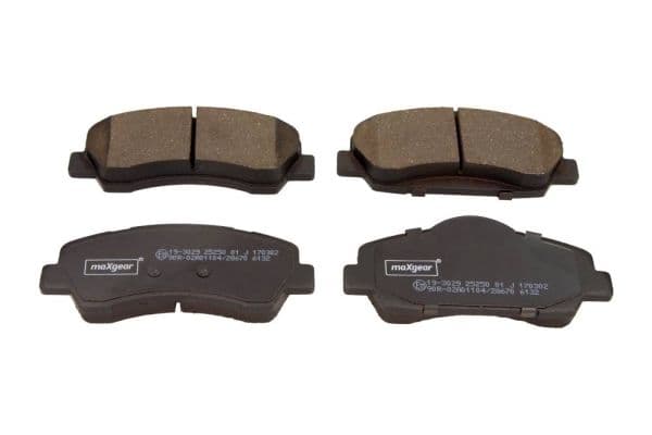 Kit de plaquettes de frein, frein à disque - image 1
